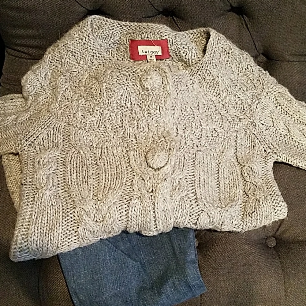 Gray Twiggy sweater